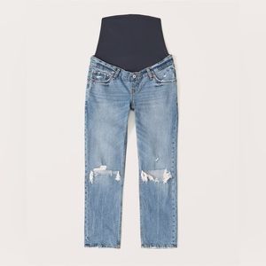 Abercrombie Maternity Ankle Straight Jean